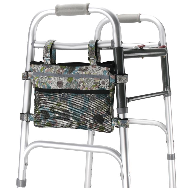  Walker Bag Suitable for Multiple Walking Aids Rollator Bag Multiple Colors (Color9808, 7.8Wx9.8L IN)