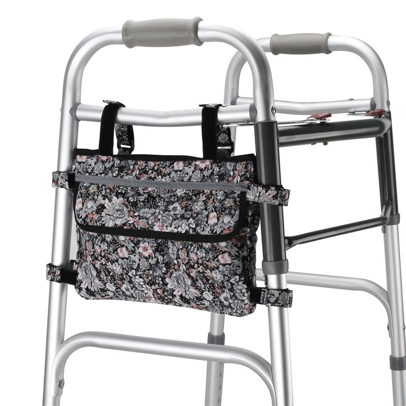 Walker Bag Suitable for Multiple Walking Aids Rollator Bag Multiple Colors (Color9809, 7.8Wx9.8L IN)