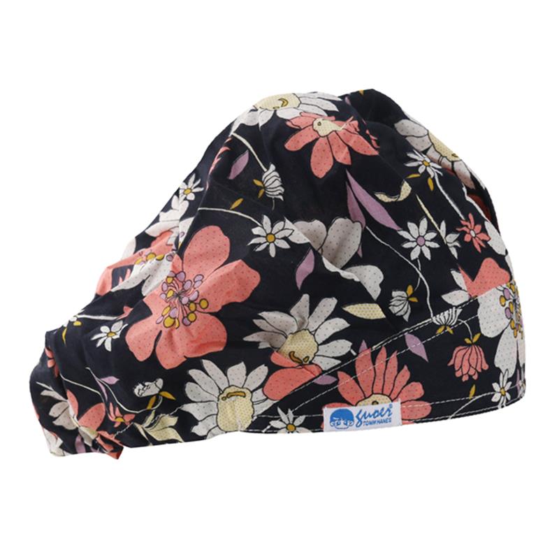 GUOER Scrub Hat Bouffant Scrub Cap One Size D14S01R