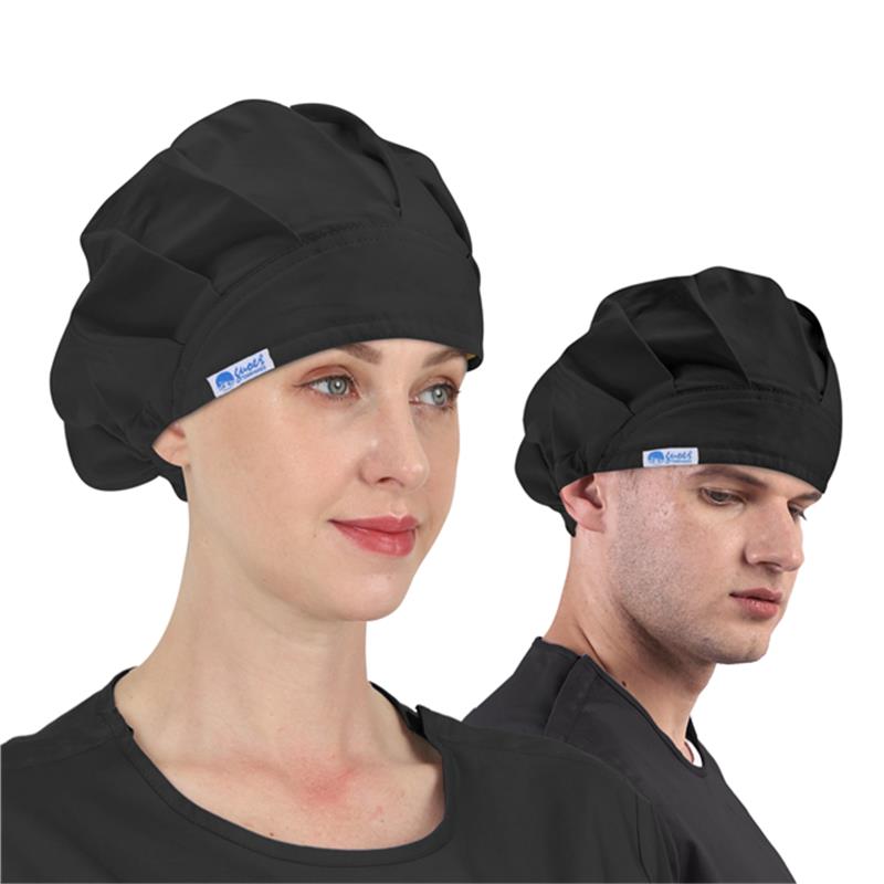 GUOER Scrub Caps Bouffant Scrub Hat One Size F15N06B-US