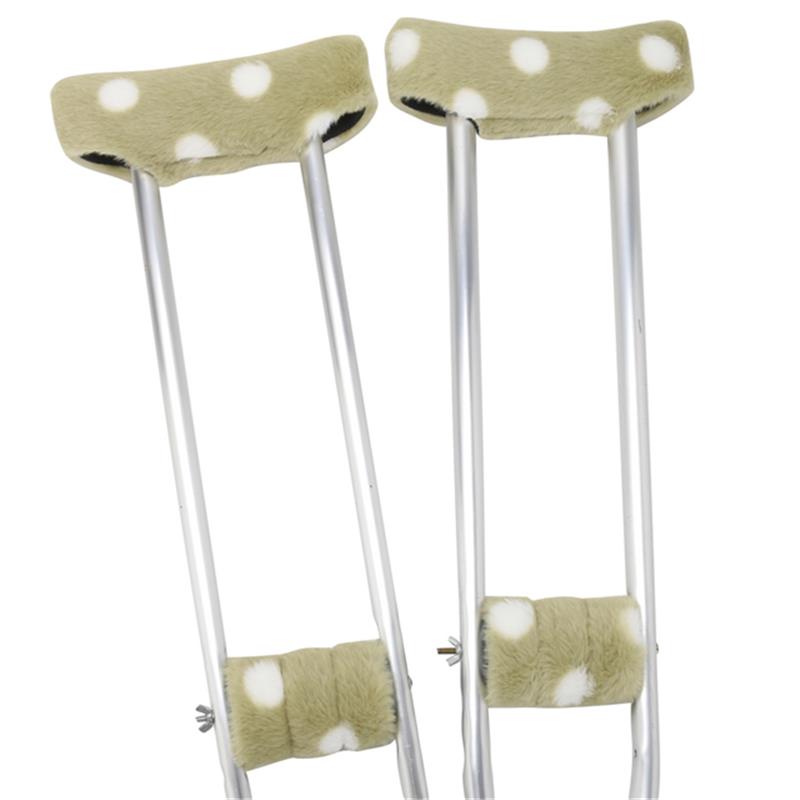 GUOER Crutch Underarm Pads Crutch Pad Crutch Hand Grip Covers Crutch Cover Washable CP10