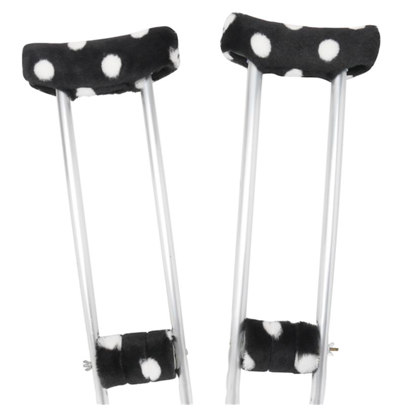 GUOER Crutch Underarm Pads Crutch Pad Crutch Hand Grip Covers Crutch Cover Washable CP08