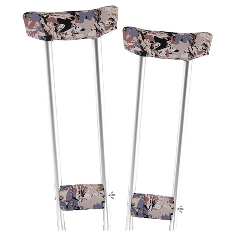 GUOER Crutch Underarm Pads Ｃotton Crutch Pad Crutch Hand Grip Covers Crutch Cover Washable CT14