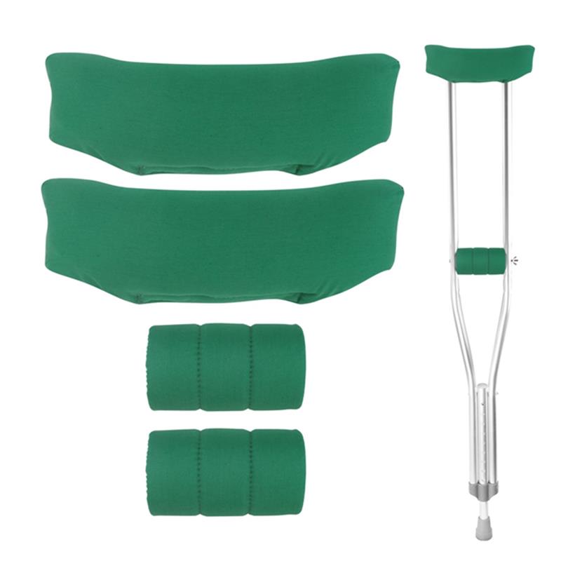 GUOER Crutch Underarm Pads Ｃotton Crutch Pad Crutch Hand Grip Covers Crutch Cover Washable CT52