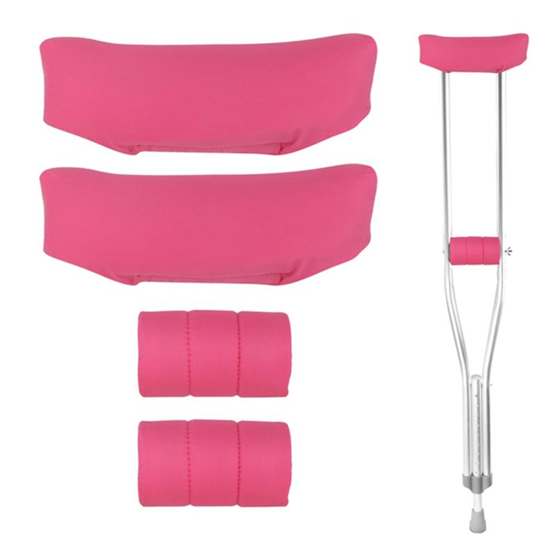 GUOER Crutch Underarm Pads Ｃotton Crutch Pad Crutch Hand Grip Covers Crutch Cover Washable CT53