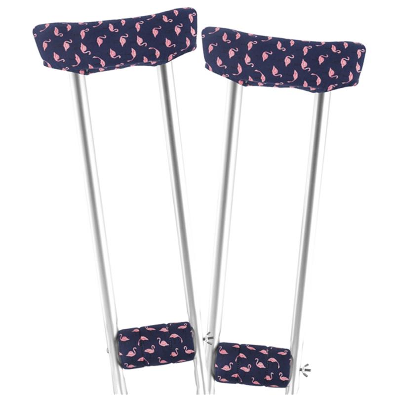 GUOER Crutch Underarm Pads Ｃotton Crutch Pad Crutch Hand Grip Covers Crutch Cover Washable CT43