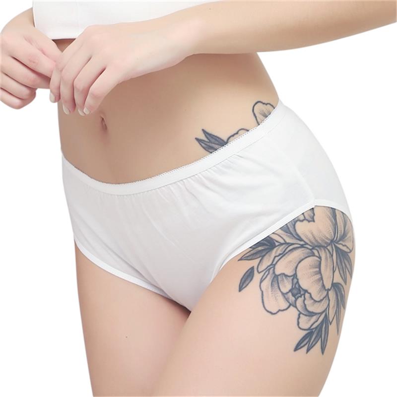 GUOER Triangle Pants for Women Postpartum Business trip vacation Cotton Panties 3 PCS