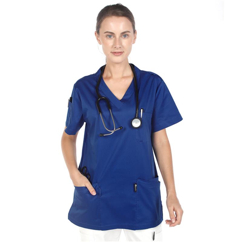 GUOER Unisex Scrubs Set Medical Work Clothes 07GB