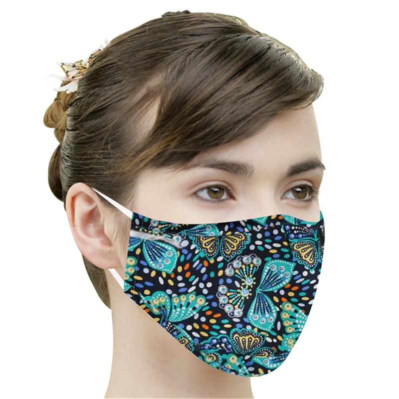 GUOER Cotton Mask - with Filter Washable and Reusable CM01K